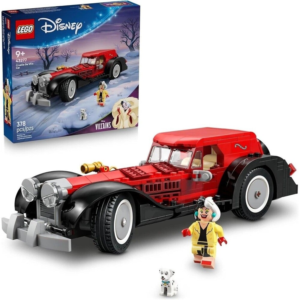 Lego Disney Cruella DeVil's Car #43277 Building Toy Set 101 Dalmatians Model NEW
